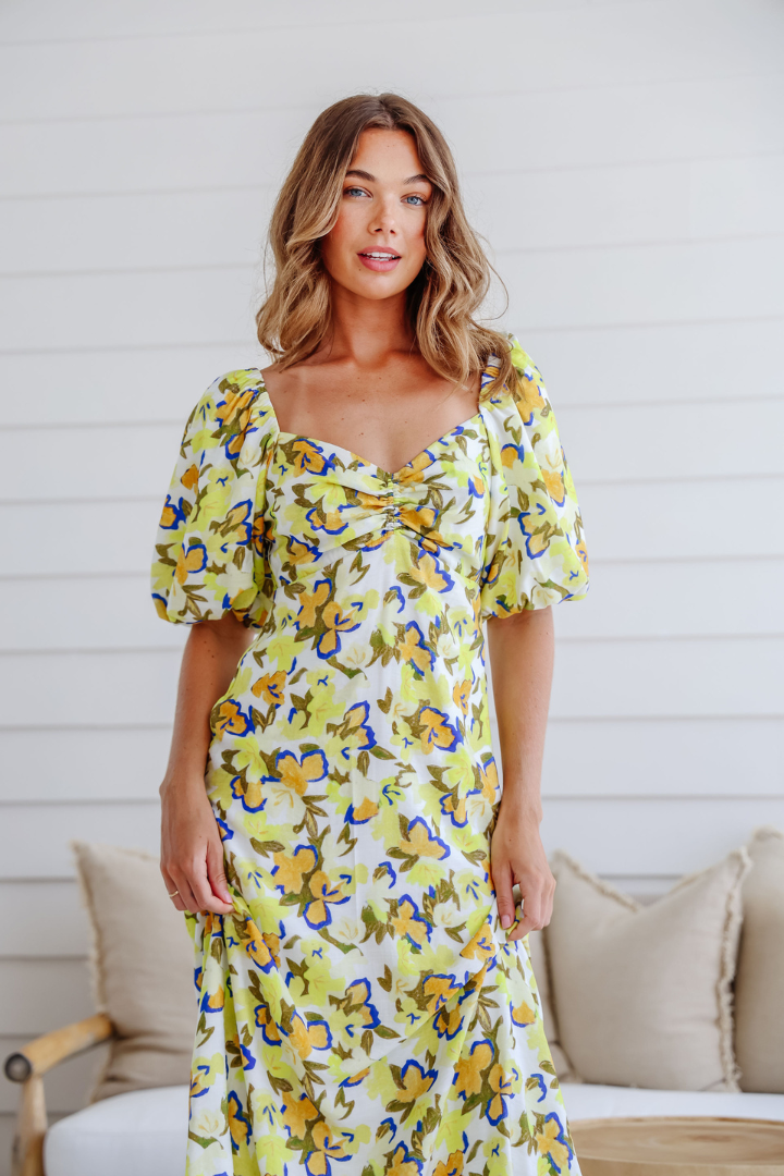 MIRAGE DRESS - CITRUS